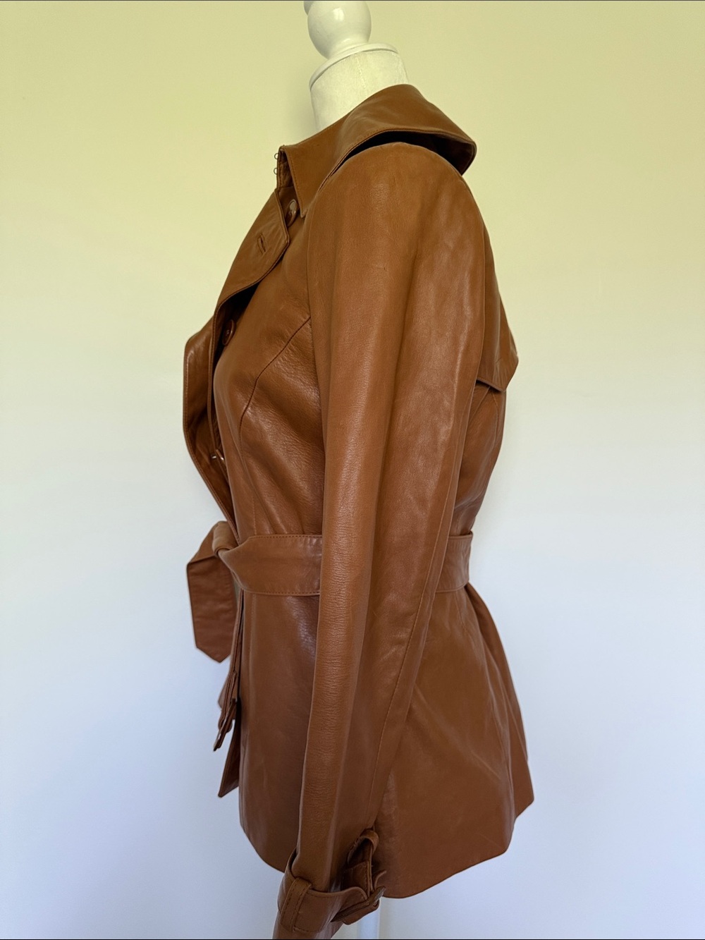 Ralph Lauren Black Label Lambskin Jacket - Picture 3 of 12